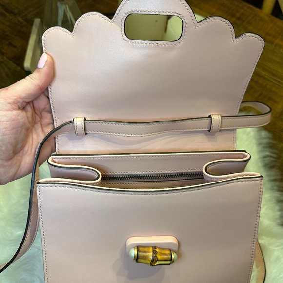 STUNNING RARE LIMITED EDITION JAPAN EXCLUSIVE Gucci Bamboo 3 Way Bag - Picture 9 of 17